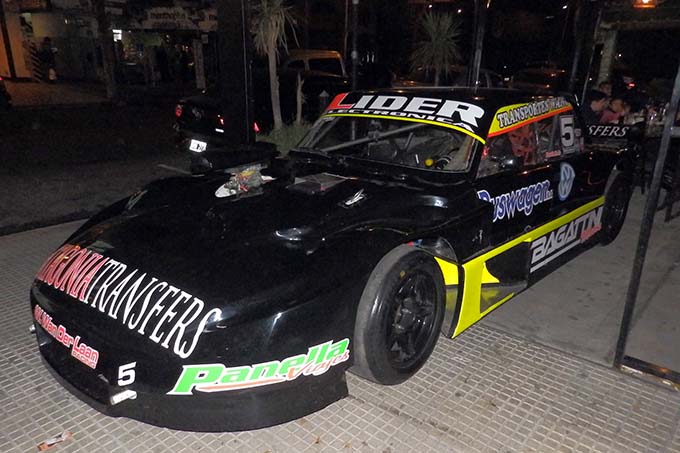 El Ford ex Sande con el que "Jorgito" Panella saldrá a pista en la Clase A.