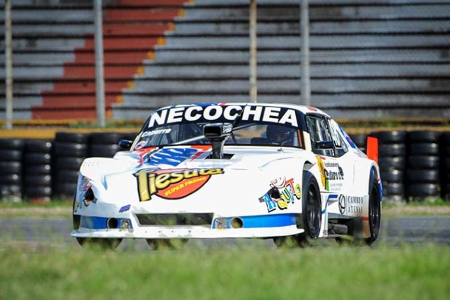 Matías Capurro y la Chevy del Tinos Sport en su debut en la Clase A del Procar4000.