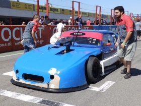 Adrian Ciocci se quedó con la pole position en la clasificación de la Clase A con el Chevrolet N° 75.