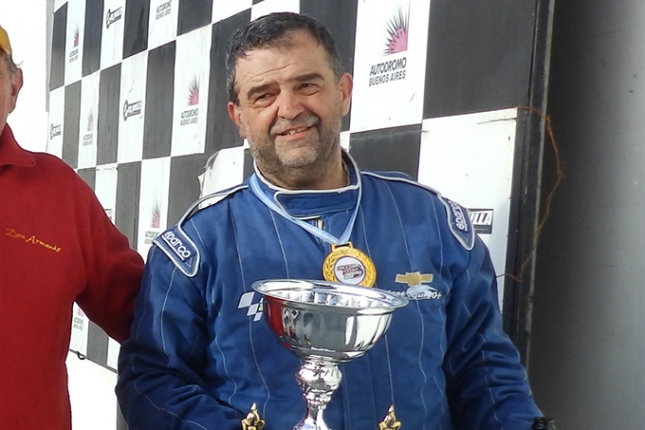 "Juanjo" Eguia logró el 3º puesto en la 6º final del año de la Clase A con la Chevy preparada por Marcelo Rodriguez.