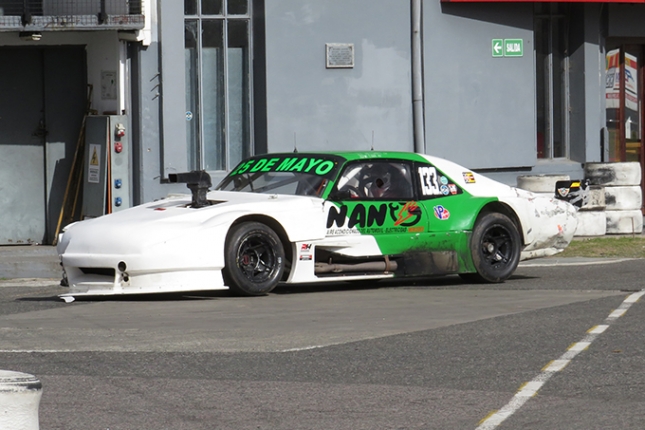 La Chevy de "Juani" de la Clase A con la que correrá junto a Alejandro Mezzamico en la 7° fecha del año en el Gálvez.