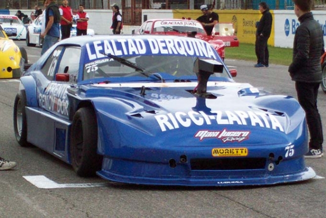 La Chevy Nº 75 con la que Adrian Ciocci buscará un buen papel en la 3º fecha del año para la Clase A del Procar4000.