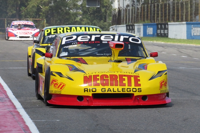 La Chevy de Diego Chao con diseño nuevo fue protagonista en la primera fecha del año en el Circuito 7 del Gálvez.