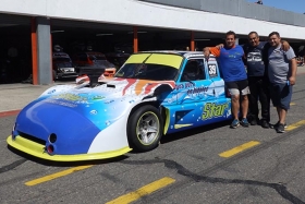 Adrian Gil y su equipo debutaron con un excelente 6º puesto en la final de la Clase B pero el motor no aguantó.