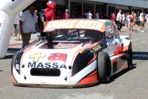 Jorge Ruscalleda y el Ford Falcon con el que espera estar el próximo 26 de Julio en la Clase A del Procar4000.