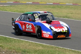 Oscar Cardozo ganó la segunda carrera del Procar2000 del Oeste en el Circuito 5 del Gálvez.
