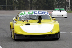 La Dodge que manejó en su regreso al Procar4000 el de Lobos, Guillermo Fortunato, quien en la final de titulares terminó 10°.