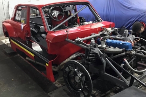 El Ford de &quot;Pancho&quot; Argenziano en plena etapa de preparación para el debut del 5 de Agosto en el Gálvez.