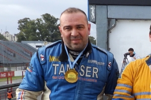 El piloto de San Martin regresó con podio incluido en la 3º fecha de la Clase B: 3º en la final con la Chevy Nº 61.