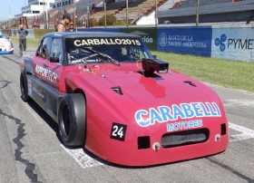 Matias Lucero se impuso en la serie de la Clase A con el Chevrolet 400 N° 24 y es candidato al triunfo de cara a la final.