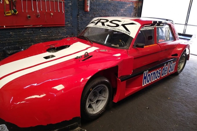 El Ford N° 78 de Francisco Argenziano listo para su regreso a la Clase B junto al JBF Racing.