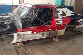 La Chevy de Ezequiel Paulini en preparación para la primera fecha del año de la Clase B.