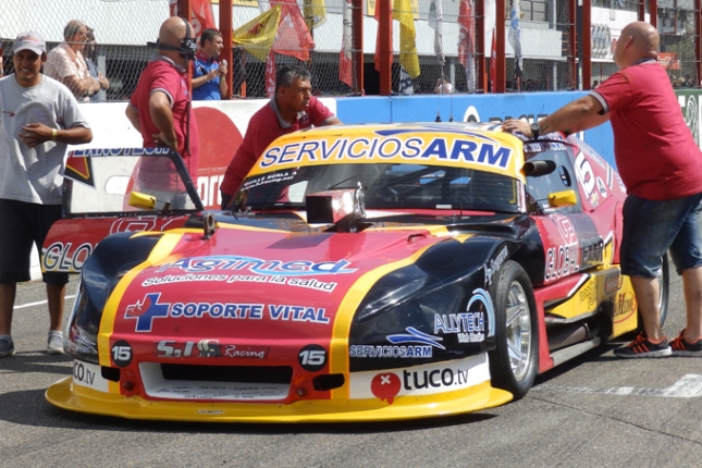 Guillermo Borla terminó 7° en el campeonato 2015 y en el 2016 buscará mejorarlo arriba de la Chevy del SJ Racing.