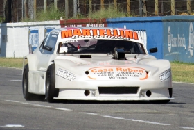 Diego Chao con la Chevy del Martellini Competición fue el dominador del sábado en el inicio de la primera fecha de la Clase A del Procar4000.