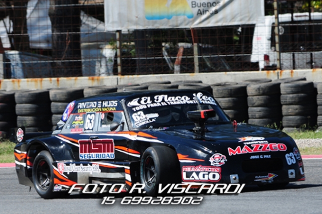 El Ford N° 63 con el que Diego Elbarri debutó en la Clase B del Procar4000.