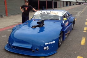 La Chevy azul con la que Carlos Ríos debutó en la Clase B del Procar4000 el pasado 24 de Abril en el Gálvez.