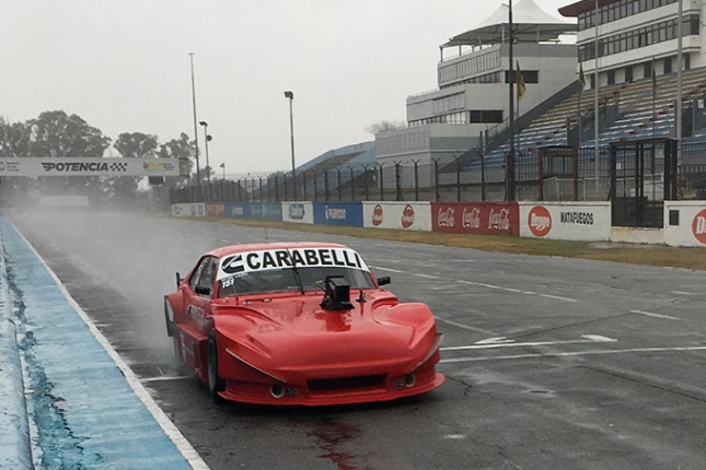 Matias Lucero dominó bajo la lluvia durante todo el dia con la Chevy del Matellini Competicion