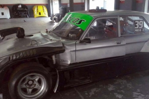 El Ford Falcon Nº 39 de Fabricio Marcos espera por salir a pista en la Clase B del Procar4000.