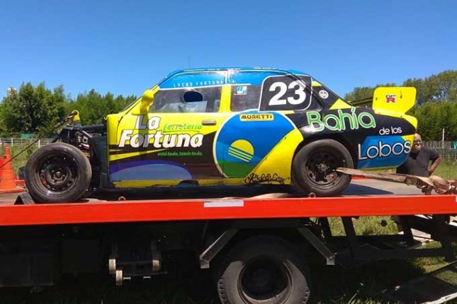 El Opel de Luciano Fortunato quedará listo para el inicio del campeonato 2021 que será junto al TopRace el 26, 27 y 28 de Febrero.