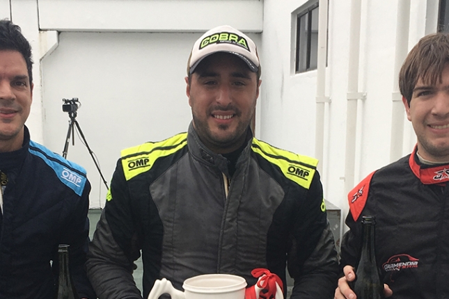 Diamante se subió por primera vez a lo más alto del podio de la Clase A del Procar4000.