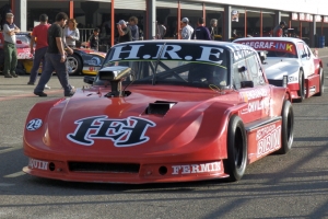 El de Chivilcoy debutó en la Clase A con el Ford y va por un buen resultado en la última fecha el 13 de Diciembre en el Circuito 12 del Gálvez.