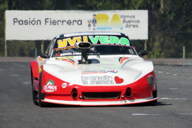 Gastón Garmendia había sido el más veloz en la clasificación de la Clase A con esta Dodge. En la próxima fecha va con un Ford.