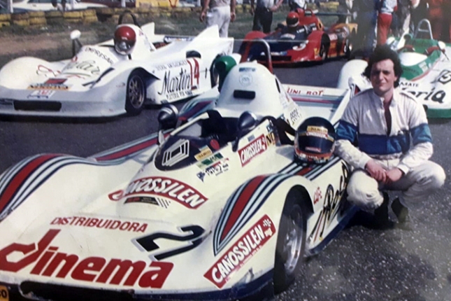 Gustavo Gobbo en su época en el Sport Prototipo. Ahora se viene un nuevo desafío en la Clase B del Procar4000.